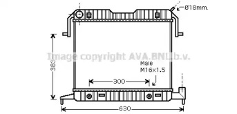 Теплообменник (AVA QUALITY COOLING: OL2086)