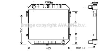 Теплообменник (AVA QUALITY COOLING: OL2095)