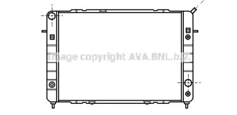 Теплообменник (AVA QUALITY COOLING: OL2096)