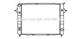 Теплообменник (AVA QUALITY COOLING: OL2098)