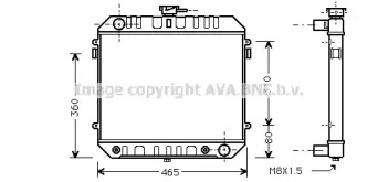 Теплообменник (AVA QUALITY COOLING: OL2109)