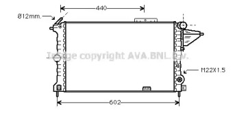 Теплообменник (AVA QUALITY COOLING: OL2119)