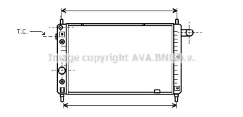 Теплообменник (AVA QUALITY COOLING: OL2126)