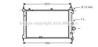 Теплообменник (AVA QUALITY COOLING: OL2127)