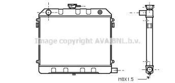 Теплообменник (AVA QUALITY COOLING: OL2130)