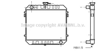 Теплообменник (AVA QUALITY COOLING: OL2144)