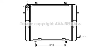 Теплообменник (AVA QUALITY COOLING: OL2155)