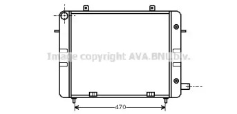 Теплообменник (AVA QUALITY COOLING: OL2158)