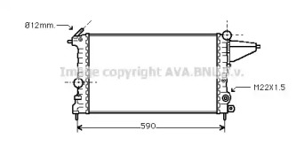 Теплообменник (AVA QUALITY COOLING: OL2161)