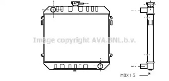 Теплообменник (AVA QUALITY COOLING: OL2172)