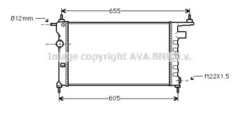 Теплообменник (AVA QUALITY COOLING: OL2183)