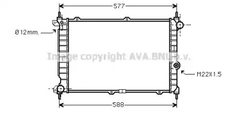 Теплообменник (AVA QUALITY COOLING: OL2207)