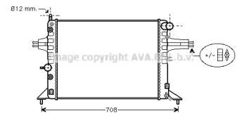 Теплообменник (AVA QUALITY COOLING: OL2256)