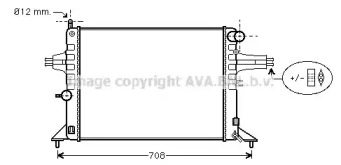 Теплообменник (AVA QUALITY COOLING: OL2272)