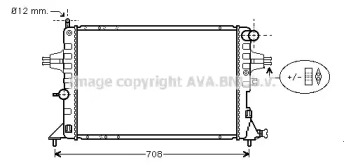 Теплообменник (AVA QUALITY COOLING: OL2293)