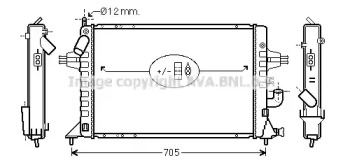 Теплообменник (AVA QUALITY COOLING: OL2294)