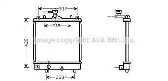 Теплообменник (AVA QUALITY COOLING: OL2330)