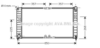 Теплообменник (AVA QUALITY COOLING: OL2332)