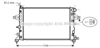 Теплообменник (AVA QUALITY COOLING: OL2362)