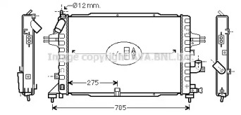 Теплообменник (AVA QUALITY COOLING: OL2364)