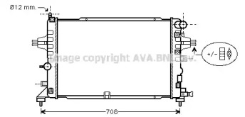 Теплообменник (AVA QUALITY COOLING: OL2381)