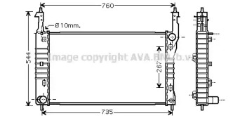 Теплообменник (AVA QUALITY COOLING: OL2432)