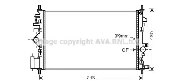 Теплообменник (AVA QUALITY COOLING: OL2468)