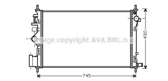 Теплообменник (AVA QUALITY COOLING: OL2469)