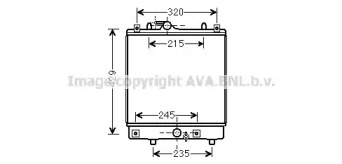 Теплообменник (AVA QUALITY COOLING: OL2542)