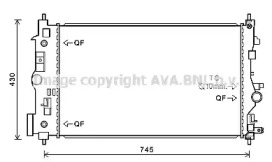 Теплообменник (AVA QUALITY COOLING: OL2546)