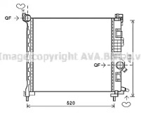 Теплообменник (AVA QUALITY COOLING: OL2561)