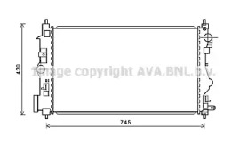 Теплообменник (AVA QUALITY COOLING: OL2599)