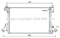 Теплообменник (AVA QUALITY COOLING: OL2601)