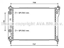 Теплообменник (AVA QUALITY COOLING: OL2626)