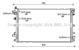 Теплообменник (AVA QUALITY COOLING: OL2653)