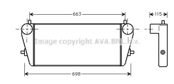 Теплообменник (AVA QUALITY COOLING: OL4189)