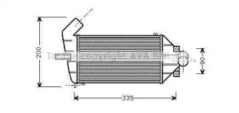 Теплообменник (AVA QUALITY COOLING: OL4262)