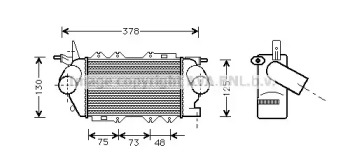 Теплообменник (AVA QUALITY COOLING: OL4269)