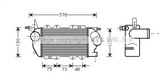 Теплообменник (AVA QUALITY COOLING: OL4270)