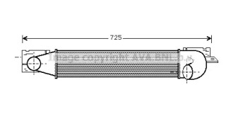 Теплообменник (AVA QUALITY COOLING: OL4271)