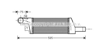 Теплообменник (AVA QUALITY COOLING: OL4322)