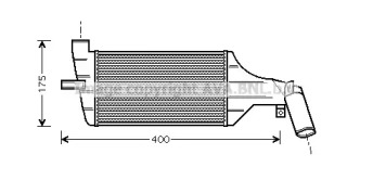 Теплообменник (AVA QUALITY COOLING: OL4325)