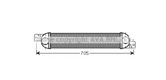 Теплообменник (AVA QUALITY COOLING: OL4392)