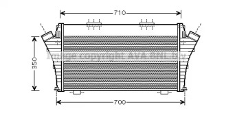 Теплообменник (AVA QUALITY COOLING: OL4401)