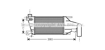 Теплообменник (AVA QUALITY COOLING: OL4417)