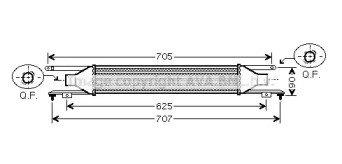 Теплообменник (AVA QUALITY COOLING: OL4420)