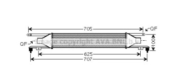 Теплообменник (AVA QUALITY COOLING: OL4421)