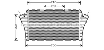 Теплообменник (AVA QUALITY COOLING: OL4439)