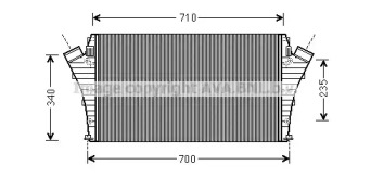 Теплообменник (AVA QUALITY COOLING: OL4491)