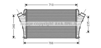 Теплообменник (AVA QUALITY COOLING: OL4492)